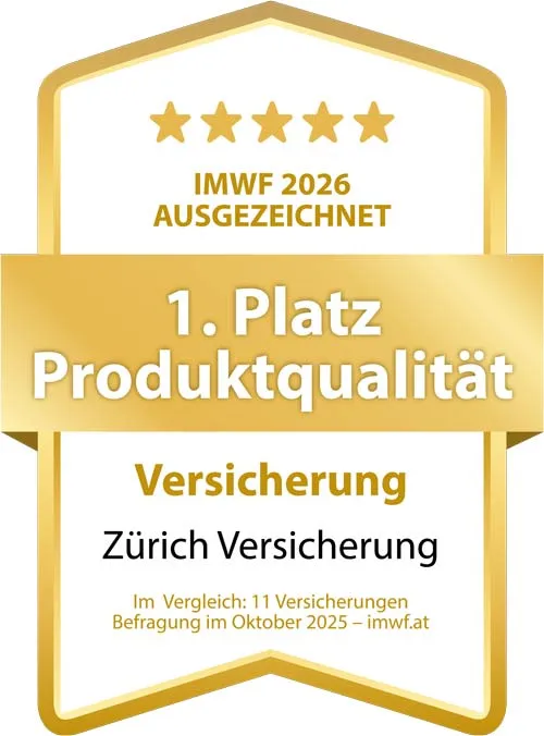 1. Platz für die Produkt- und Dienstleistungsqualität bei der IMWF Studie zur Kundenorientierung 2026