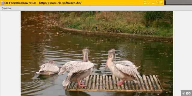 Abbildung von CK Free Diashow in Aktion