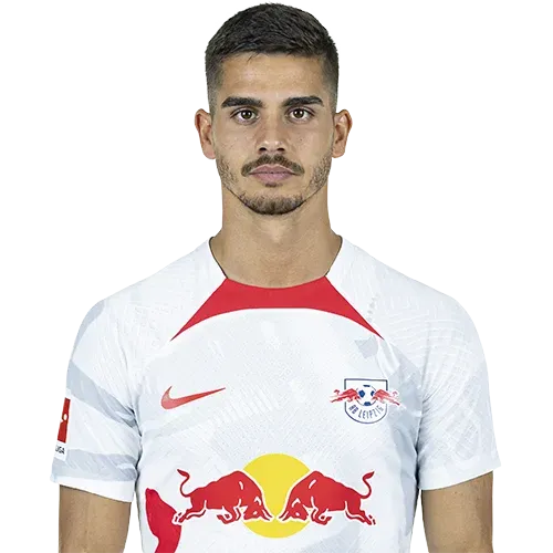 André Silva im Trikot von RB Leipzig