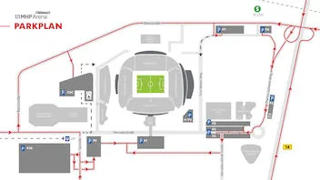 Anreise und Parkmöglichkeiten zur MHP Arena Stuttgart