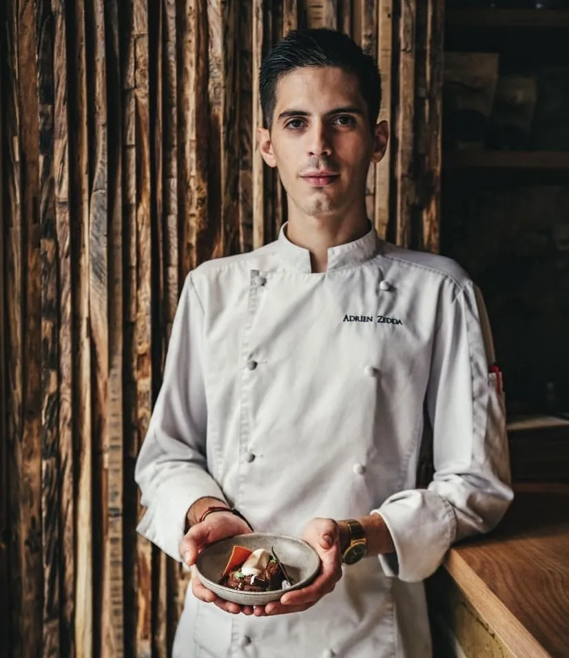 Ansprechendes Gericht aus dem Culina Hortus, das die Kreativität der pflanzlichen Küche zeigt