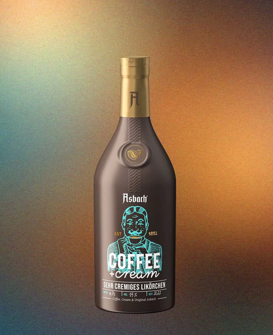Asbach Coffee + Cream Flasche