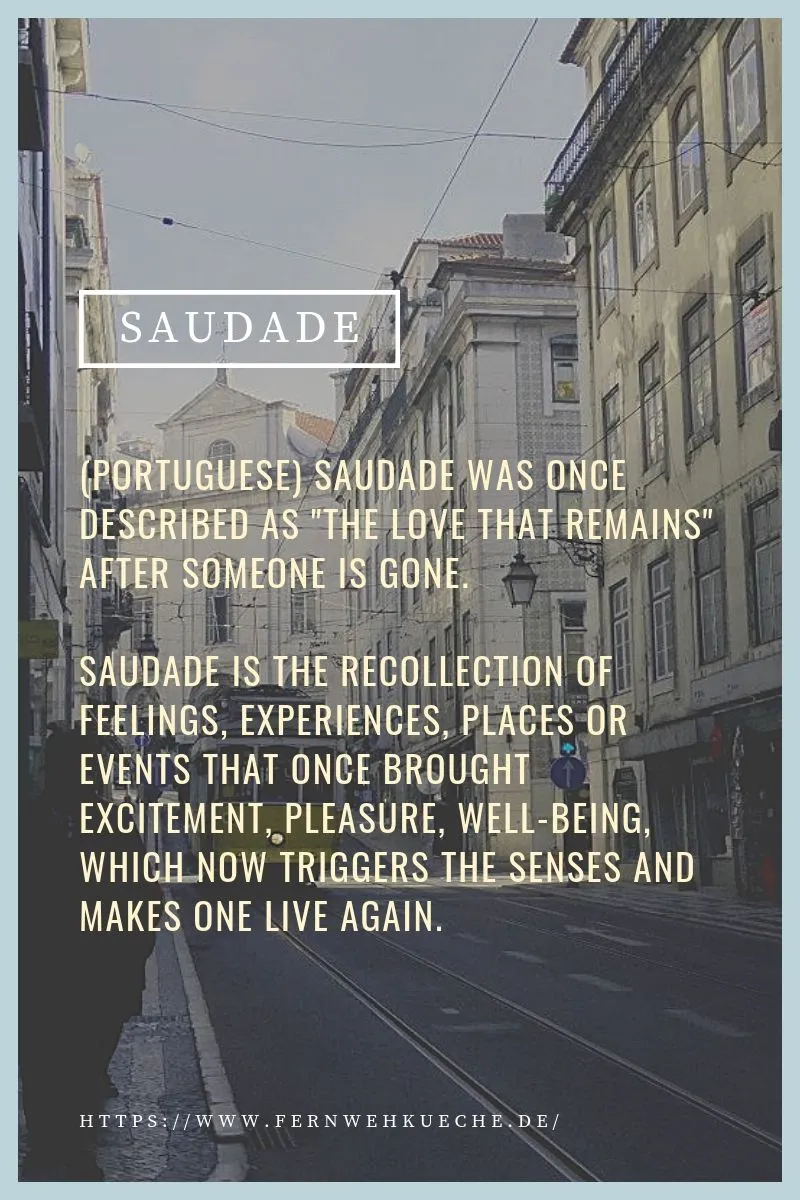 Ausblick auf Lissabon mit dem Gefühl der Saudade