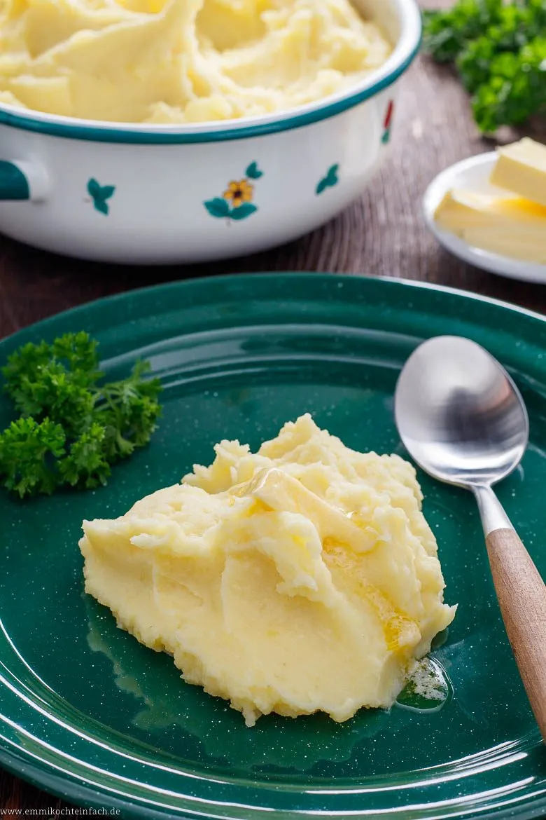 Ausgewählte mehlig kochende Kartoffeln für das perfekte Püree