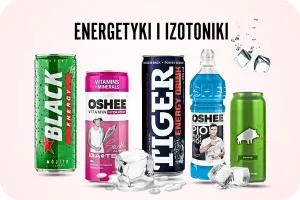 Auswahl an Energydrinks und isotonischen Getränken