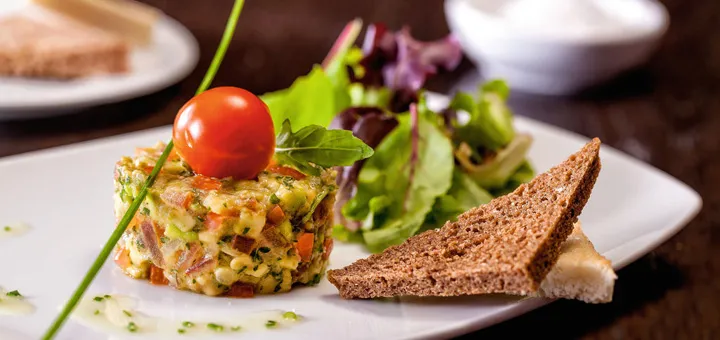 Avocadotarte auf Mein Schiff