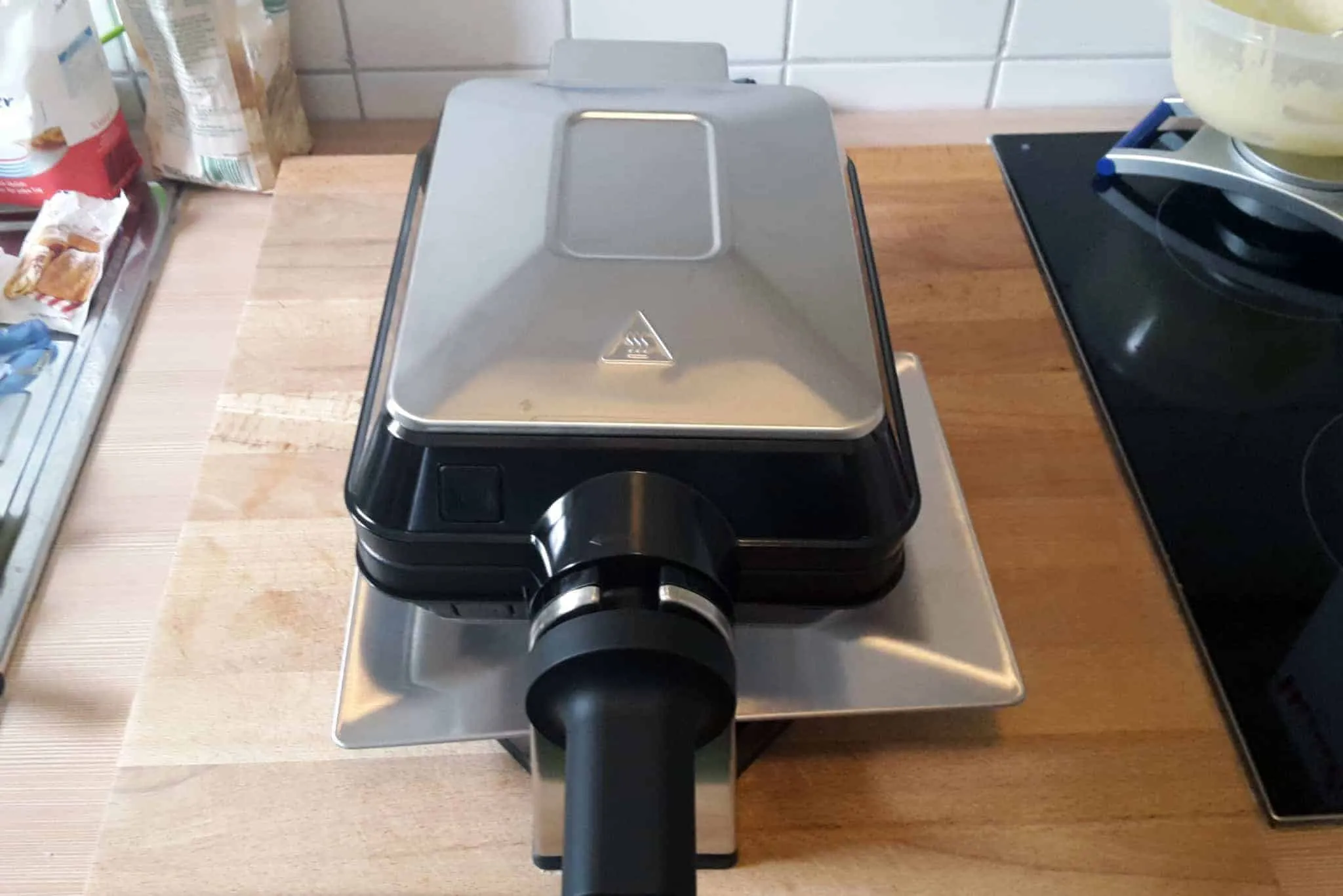 Beim Wenden kann dank der Auffangwanne nichts daneben gehen.