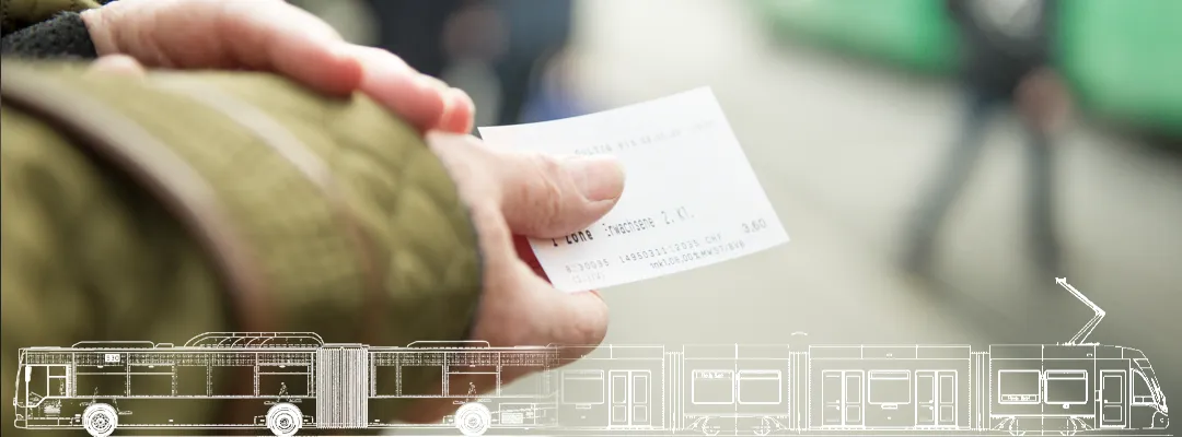 Beispiel eines Einzeltickets des TNW