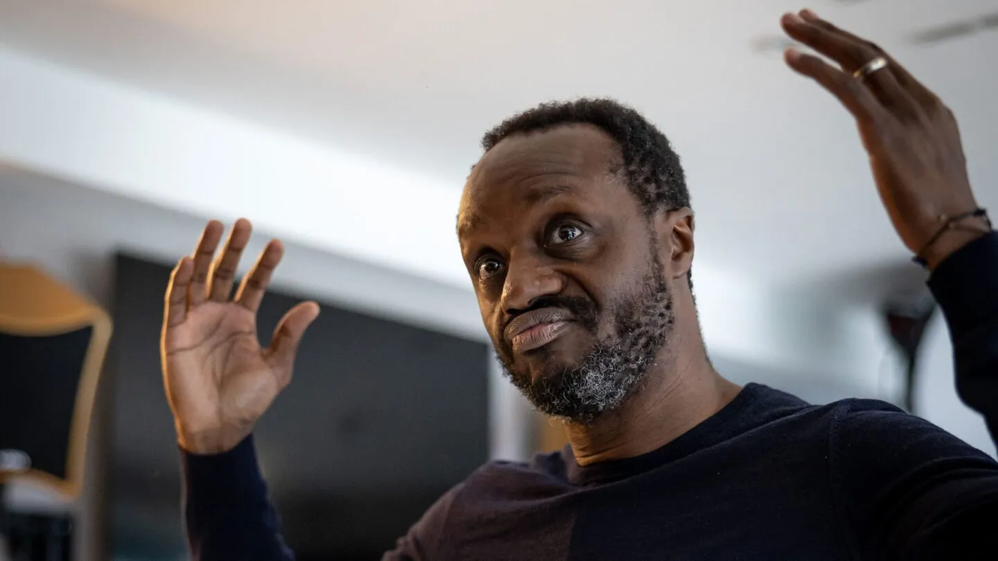 Ben Manga bei der Arbeit als Chefscout von Eintracht Frankfurt.