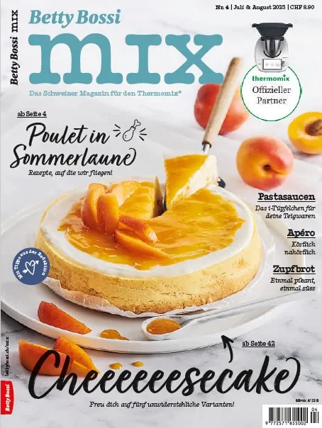 Betty Bossi Mix Titelseite Juli August 2023