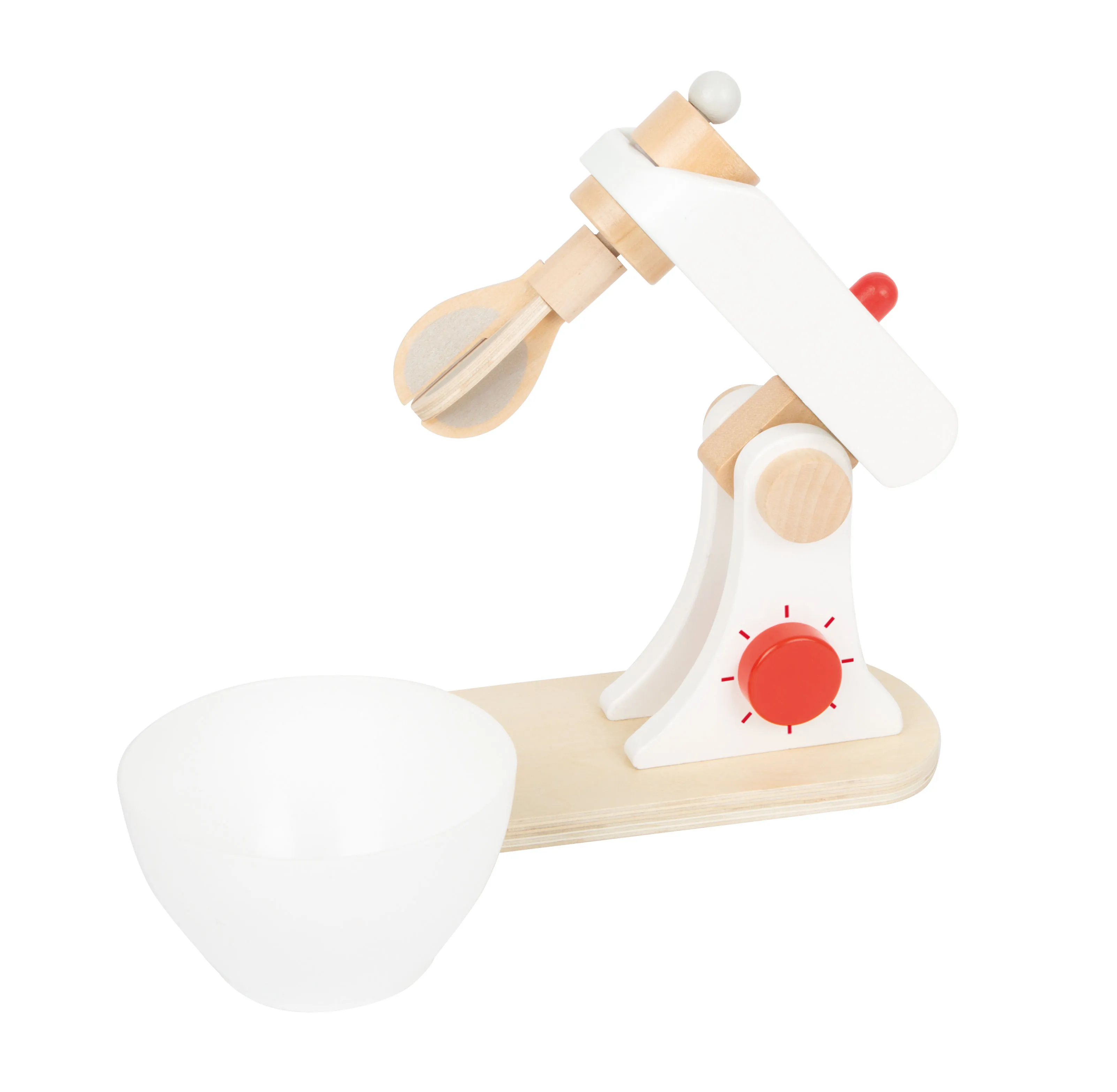 Beweglicher Mixer aus Holz für Kinder zum Backen in der Kinderküche