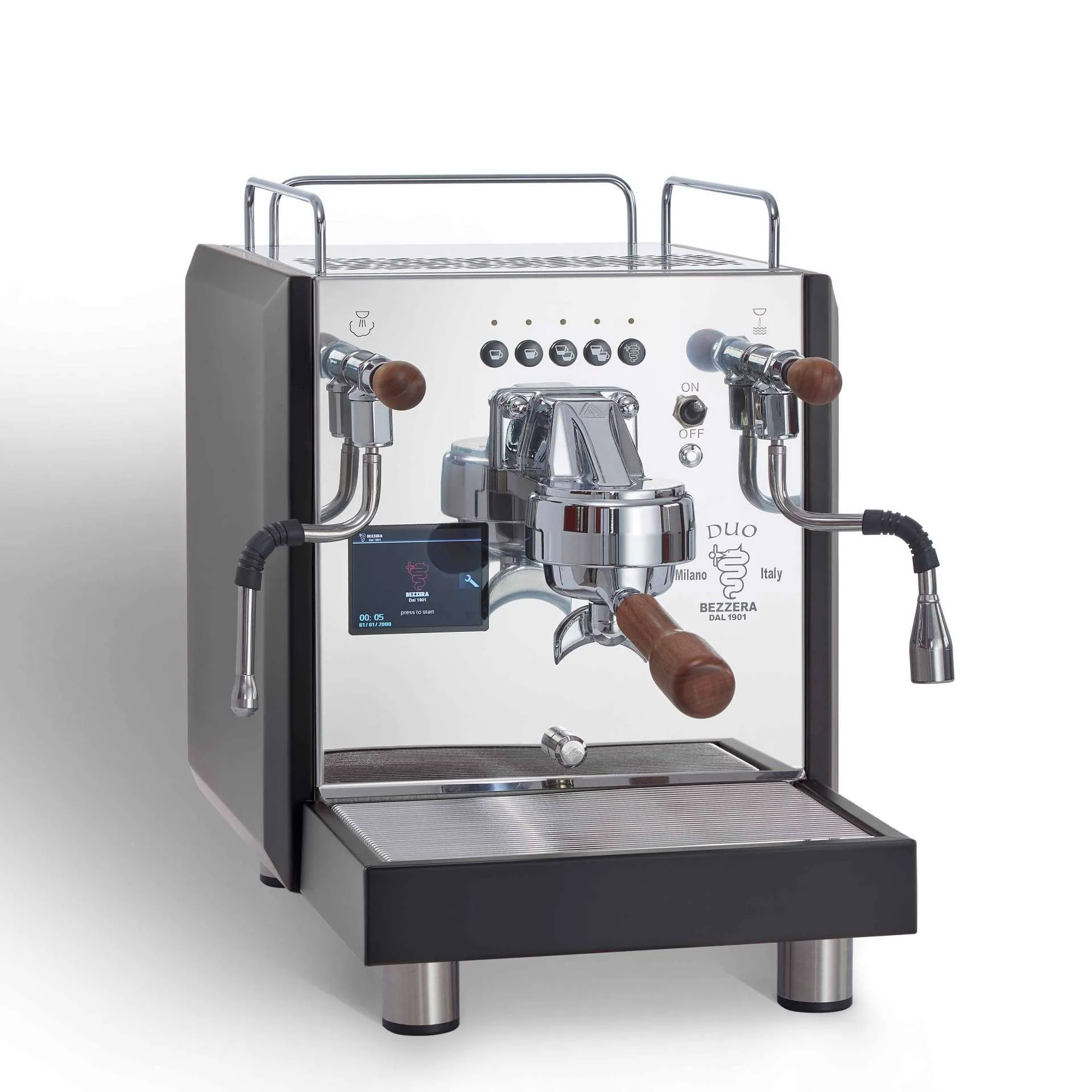 Bezzera DUO DE Schwarz Espressomaschine