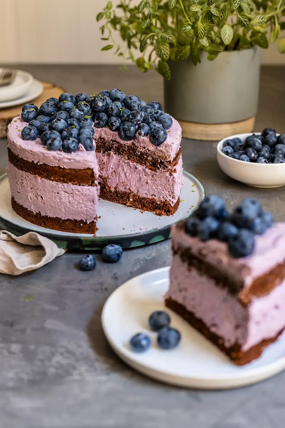 Blaubeertorte rezept