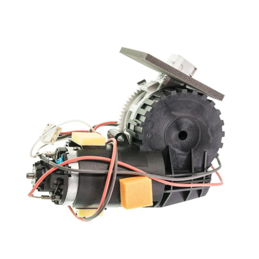 Blick auf die Unterseite des Siemens Mahlwerks