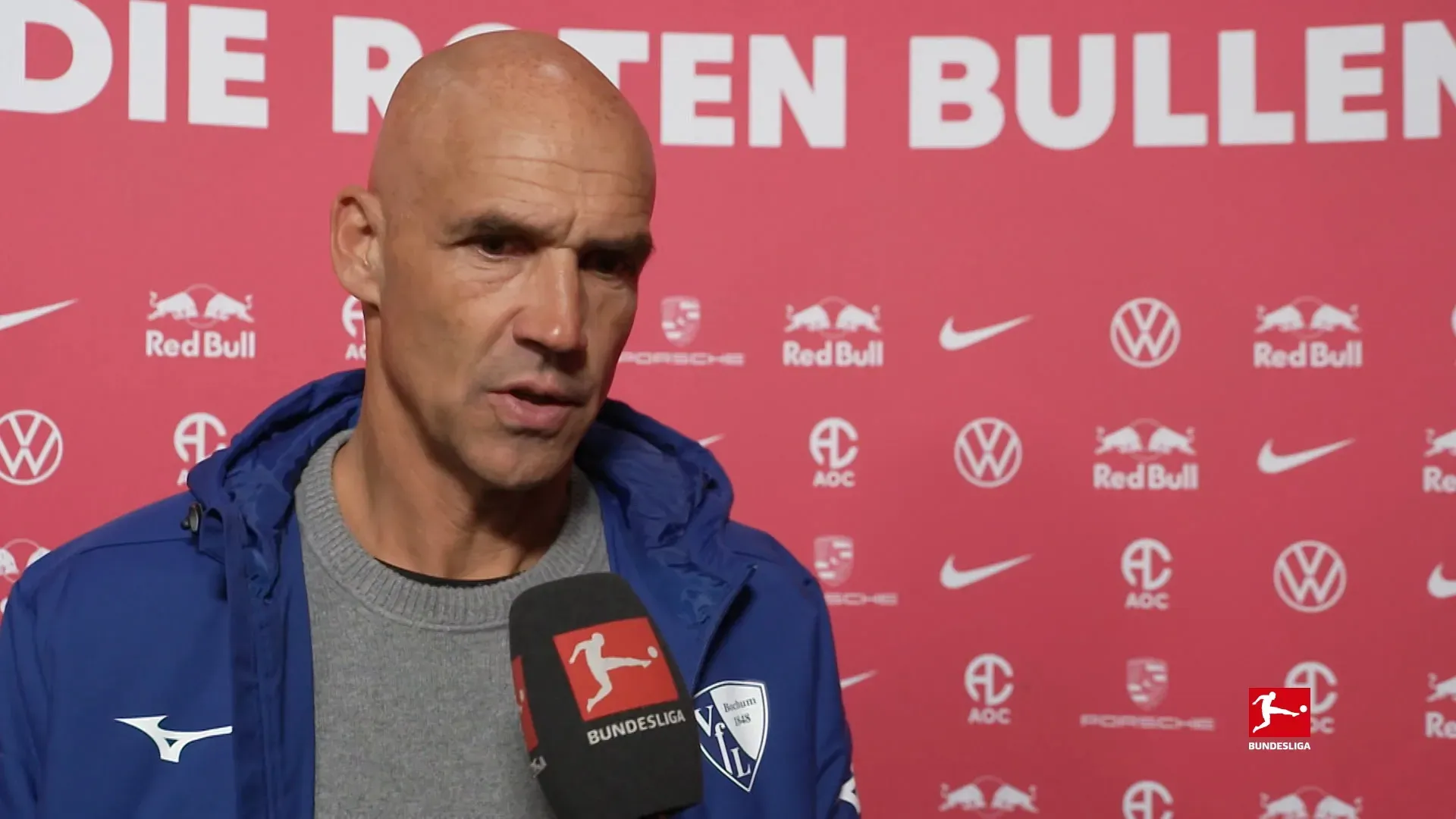 Bochums Trainer Thomas Letsch gibt seine Einschätzung zum Spiel ab