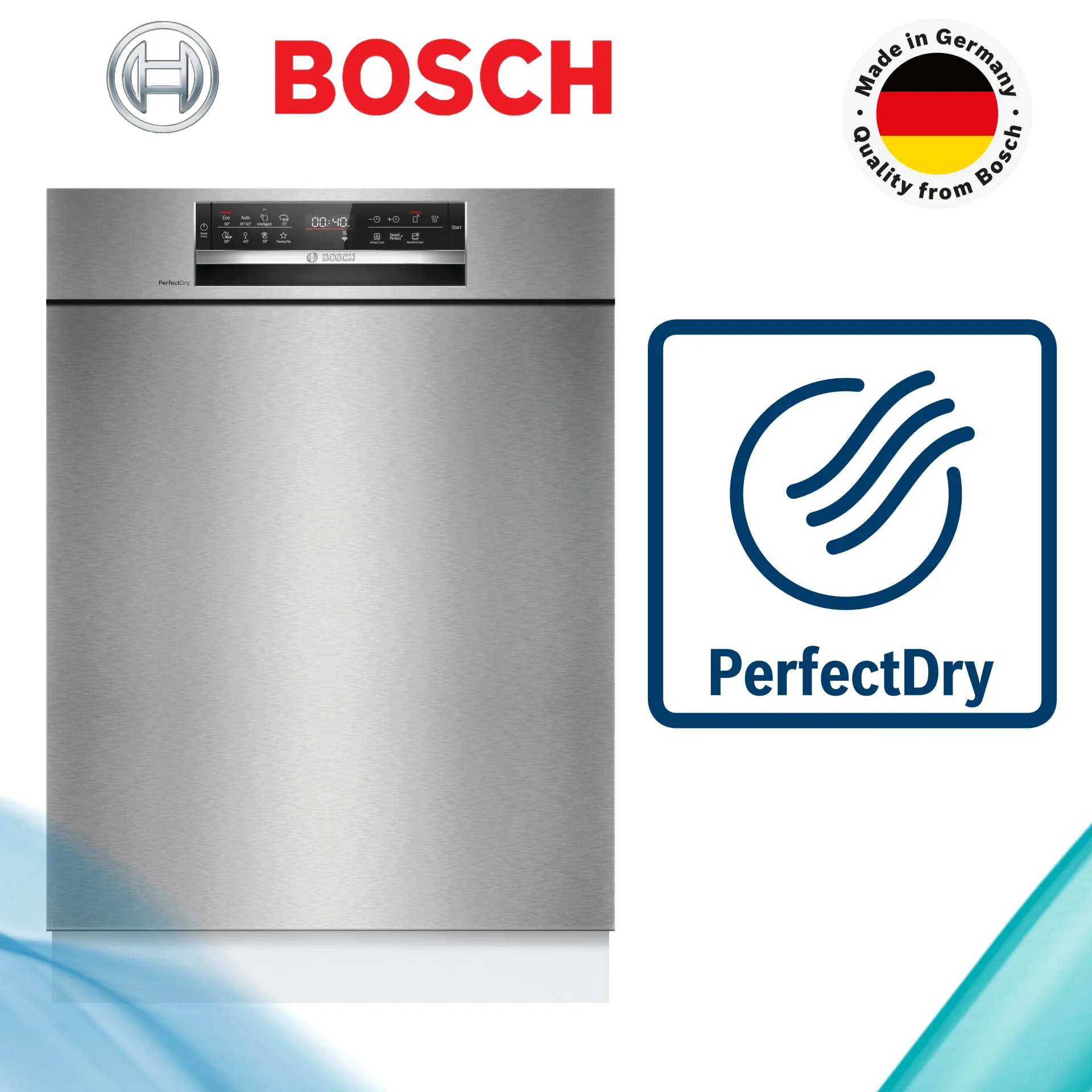 Bosch Geschirrspüler SMU6ZCS16E für 14 Maßgedecke und 9,5 Liter Wasserverbrauch