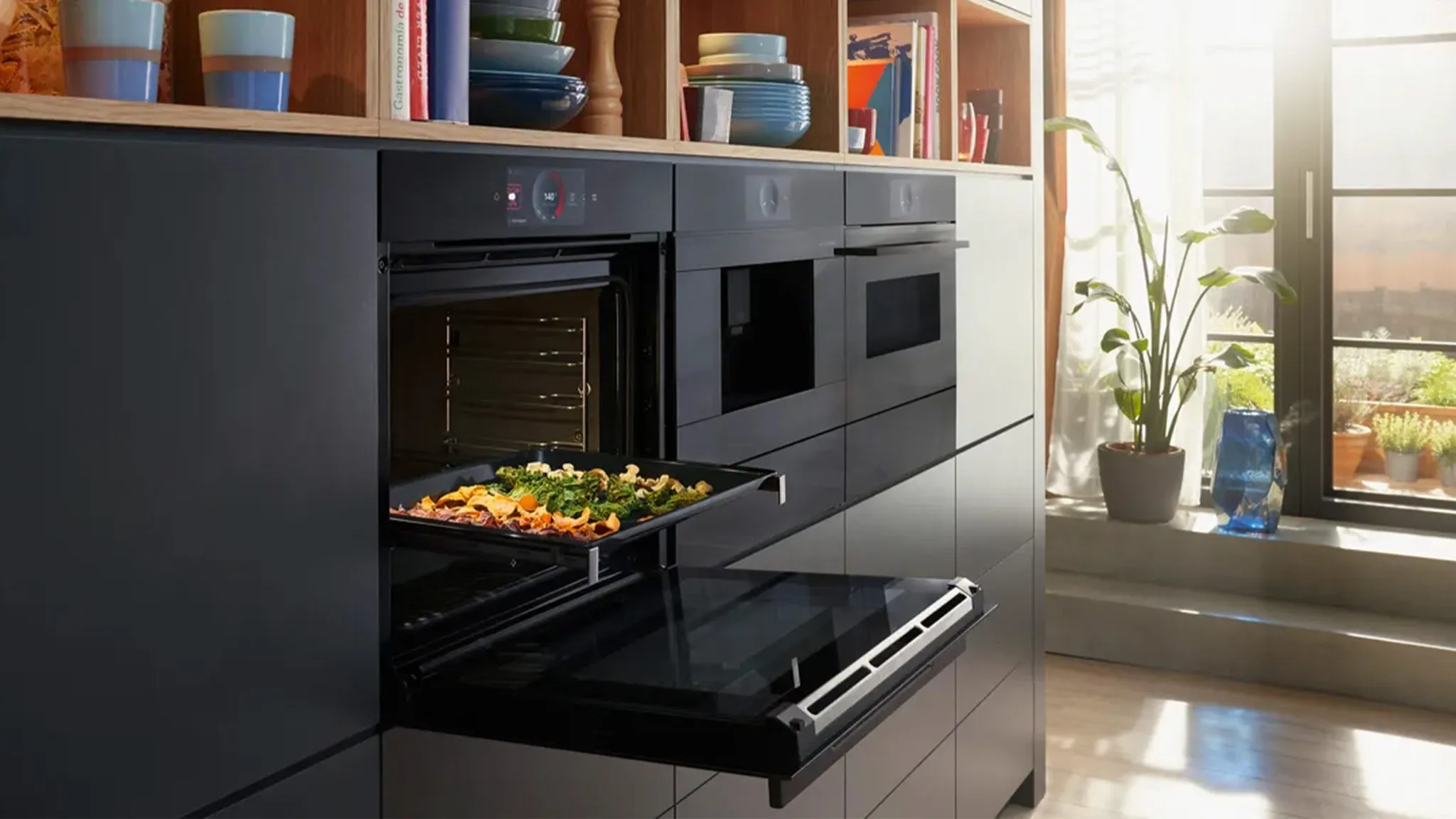 Bosch Serie 8 Backofen mit Air Fry Funktion