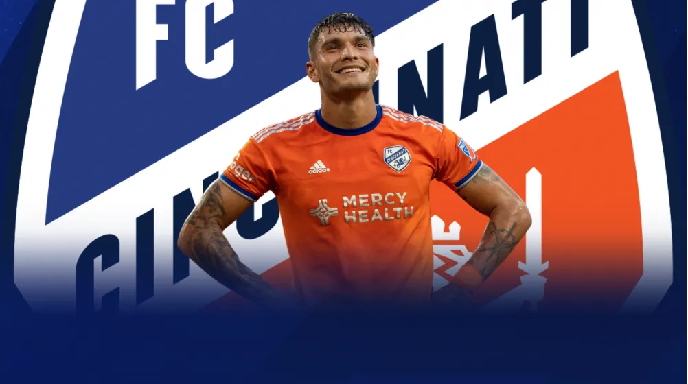 Brandon Vazquez im Trikot des FC Cincinnati