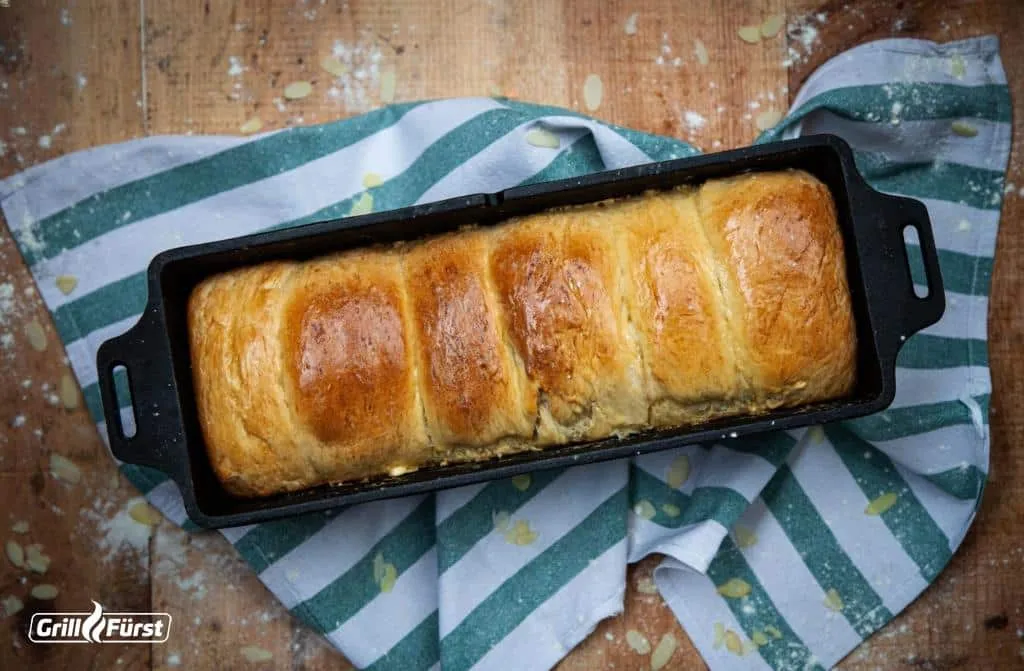 Brioche aus der Kastenform