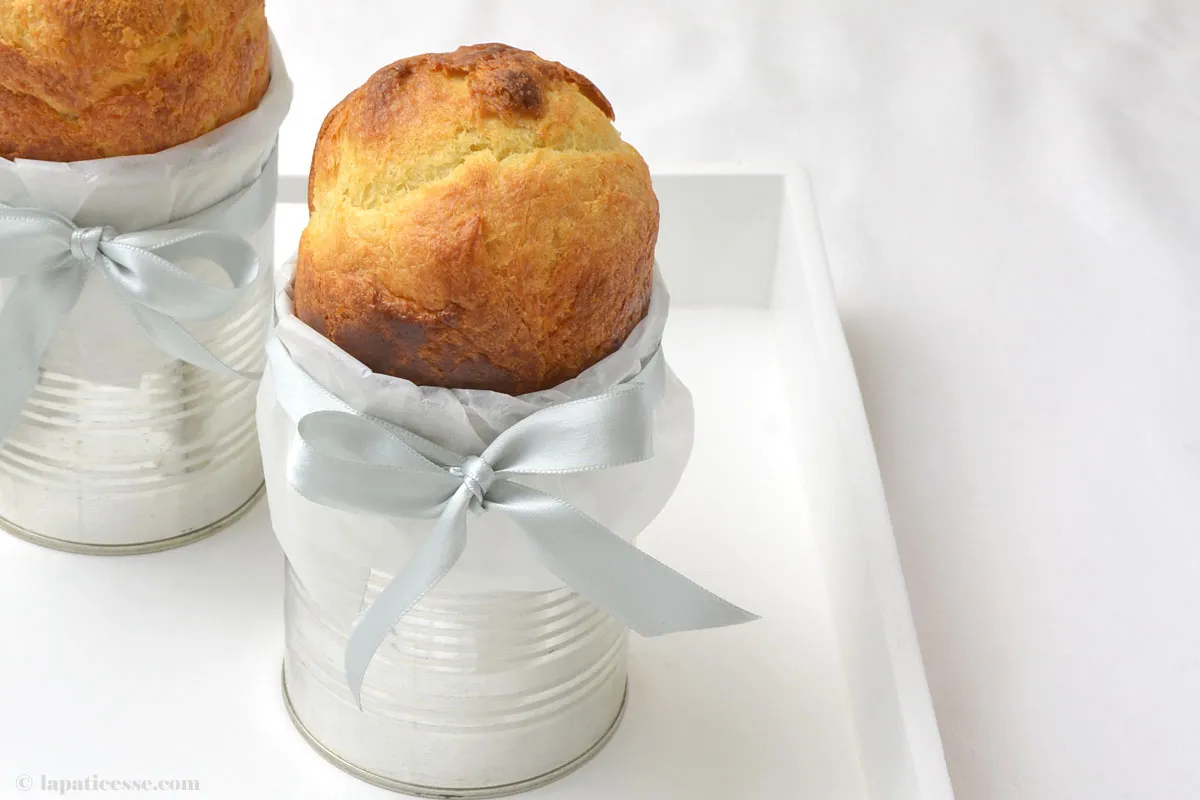 Brioche Mousseline in Form einer feinen Butter-Brioche