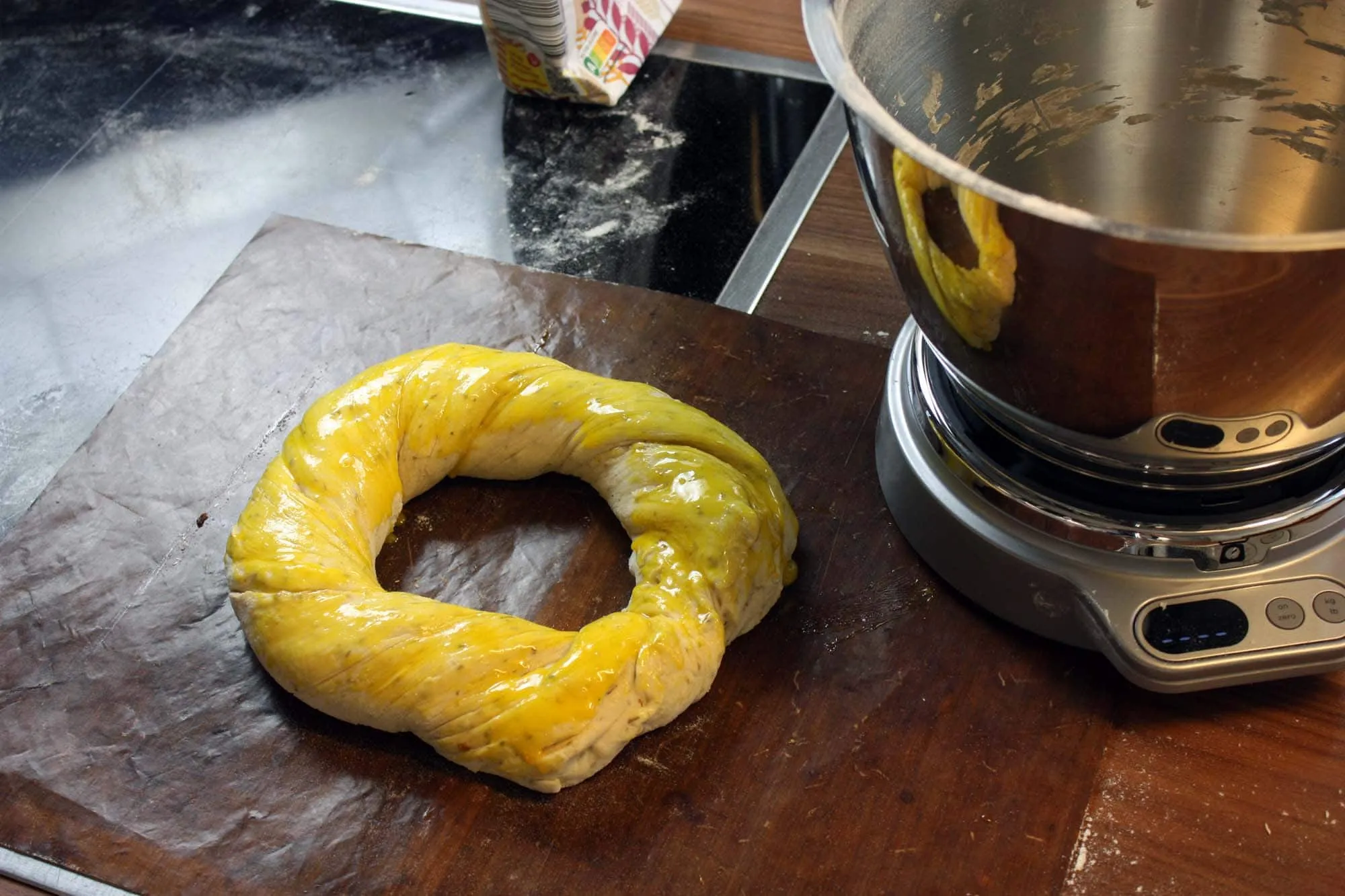 Brotteig aus der Chef Baker.