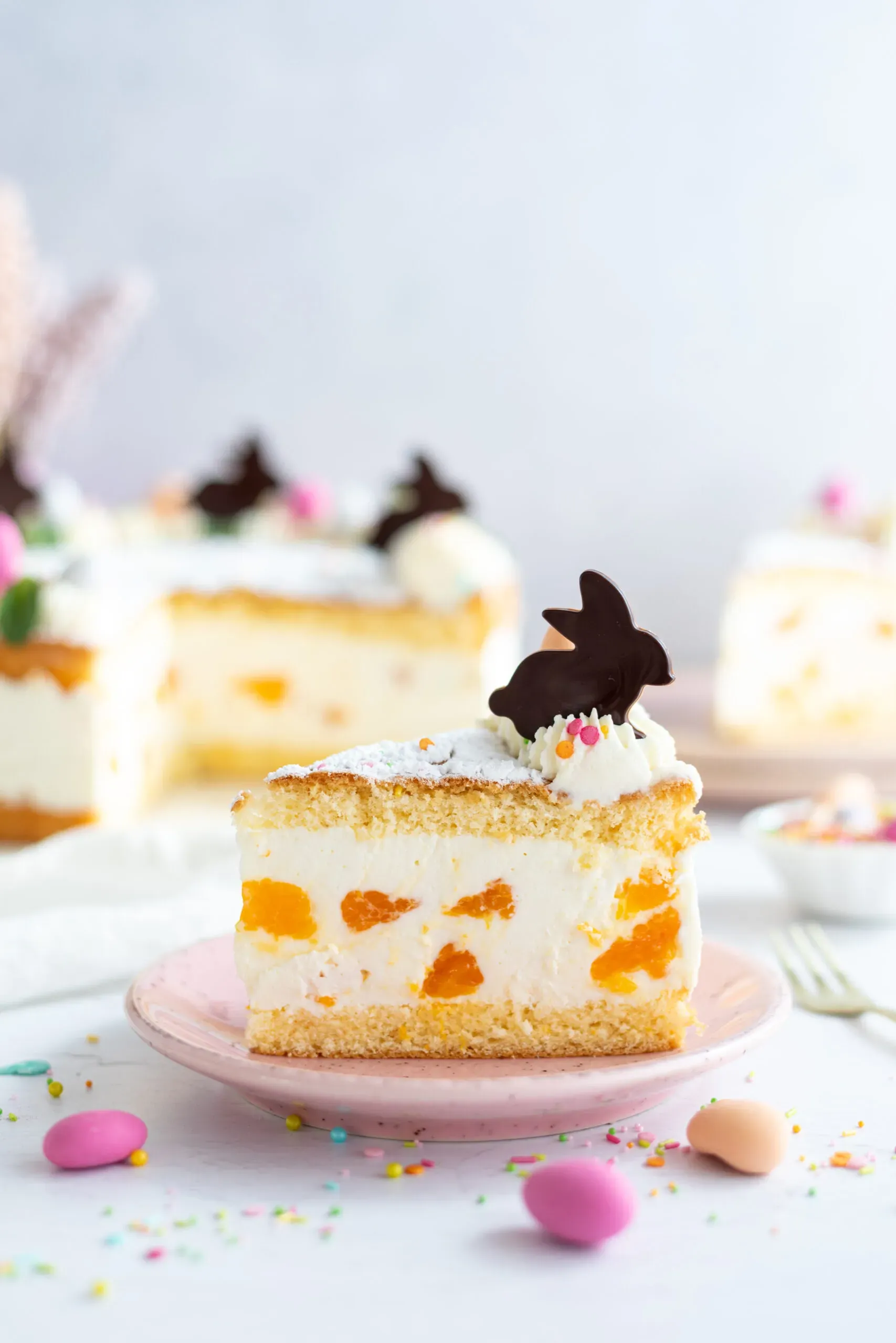 Cremige Käsesahnetorte