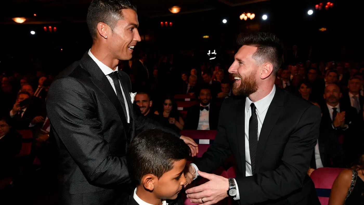Cristiano Ronaldo und Lionel Messi