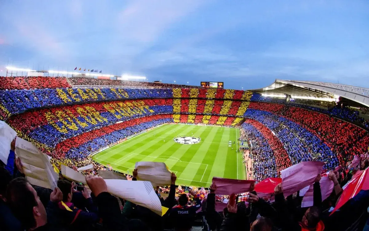 Das Camp Nou in Barcelona, Heimat des FC Barcelona