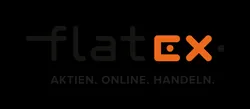 Das Logo von Flatex, einem traditionellen Online-Broker mit breitem Angebot