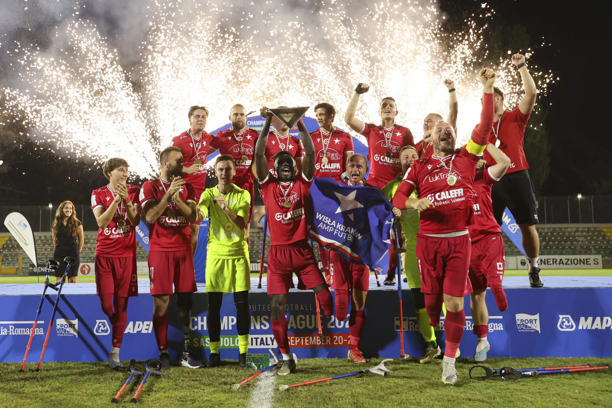 Das Siegerteam Wisła Kraków der EAFF Champions League 2024