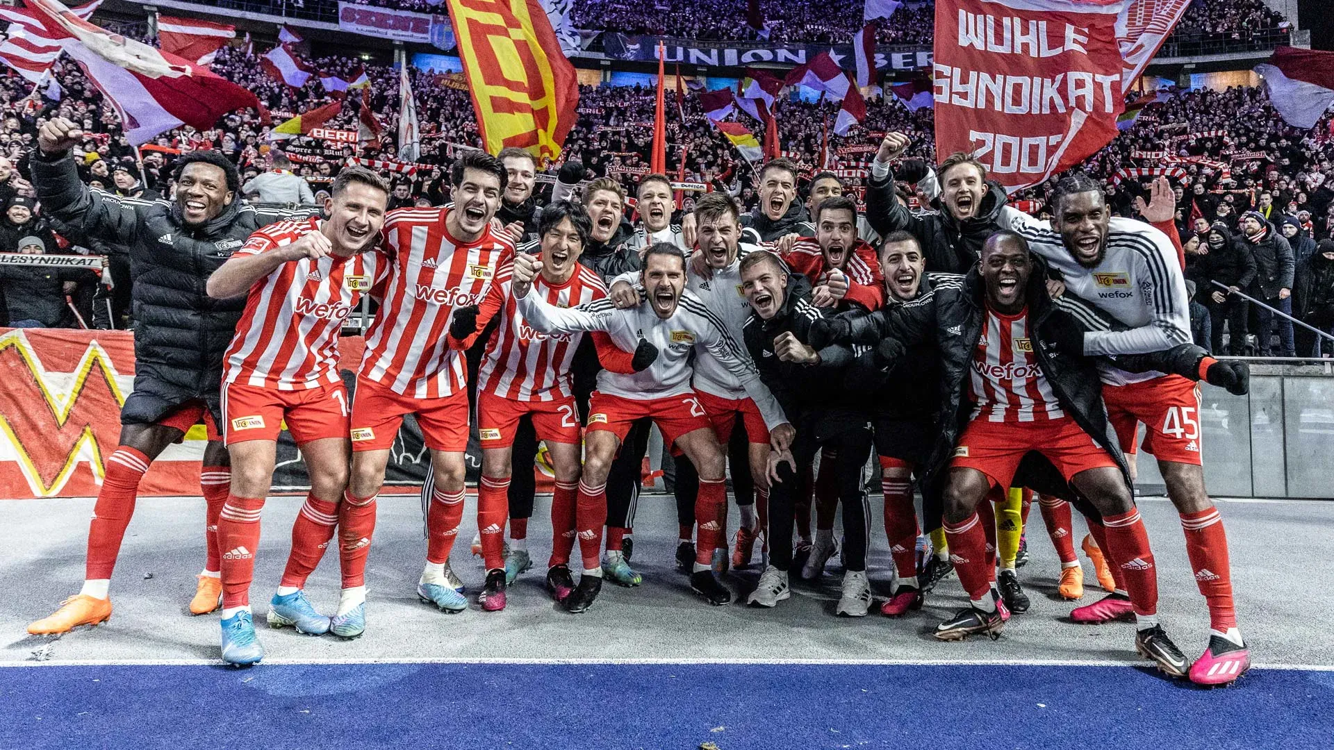 Das Stadion An der Alten Försterei von Union Berlin