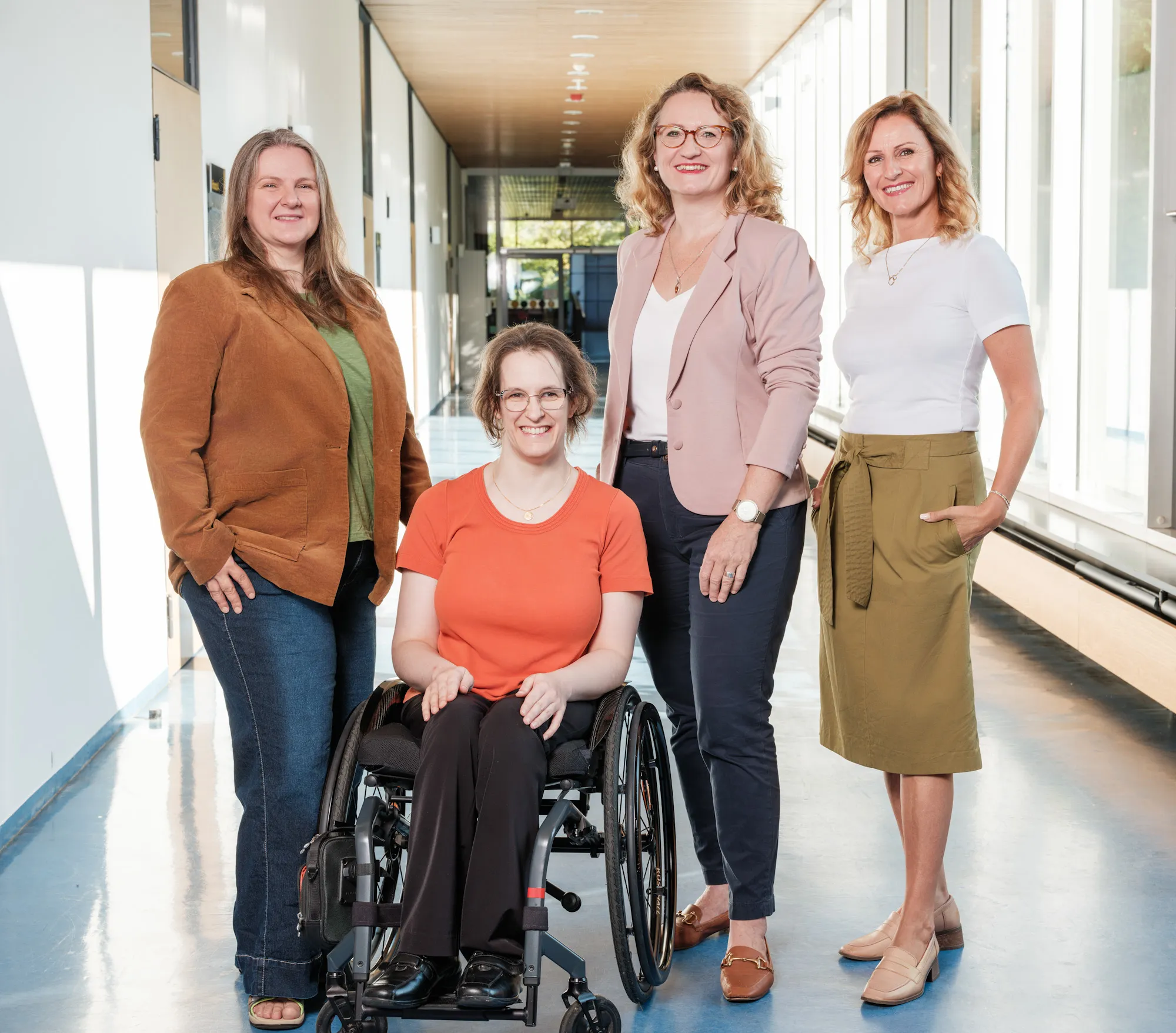 Das Team Weiterbildung des ZWM im Austausch