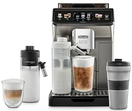 DeLonghi Eletta Explore Kaffeevollautomat mit Cold Brew Funktion