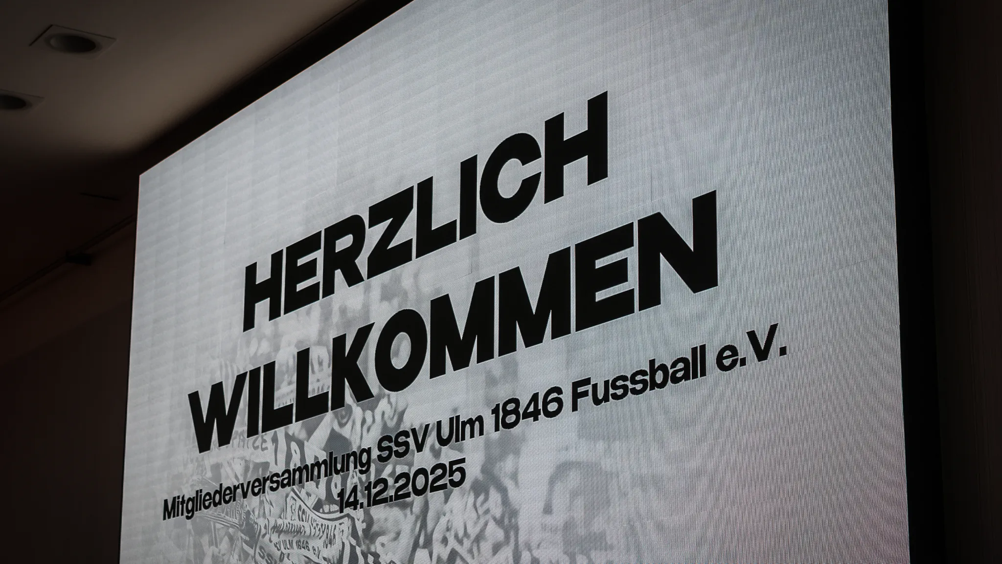 Der Kleine Donausaal der Messe Ulm, Veranstaltungsort der Mitgliederversammlung