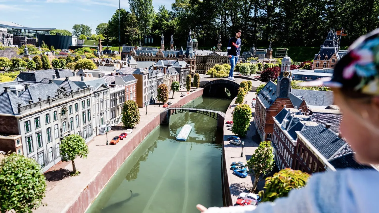 Der Miniaturpark Madurodam im Stadtteil Scheveningen von Den Haag