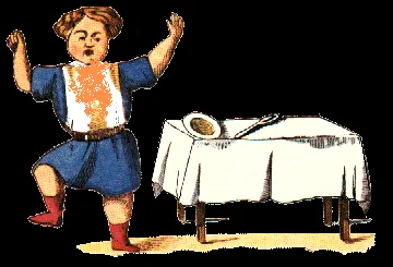 Der Suppen-Kaspar verweigert seine Suppe