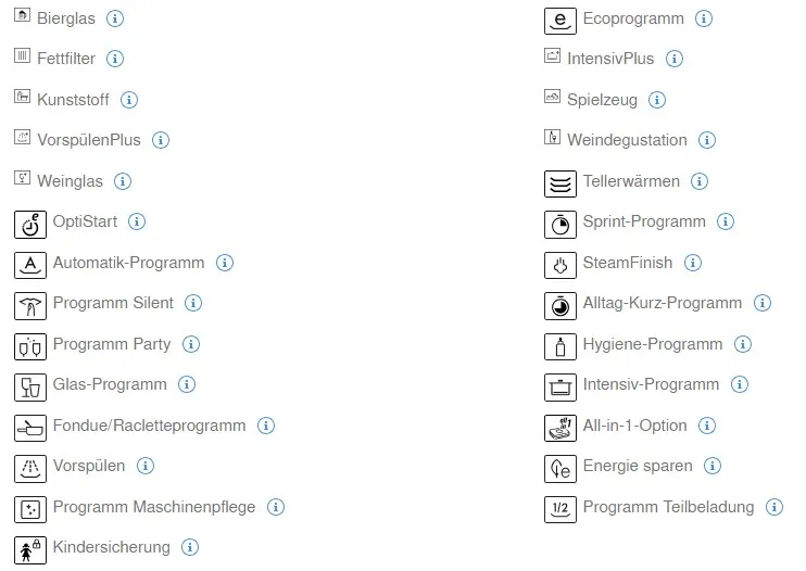 Der V-ZUG Adora V6000 Geschirrspüler mit offener Tür, der die durchdachte Innenraumgestaltung zeigt