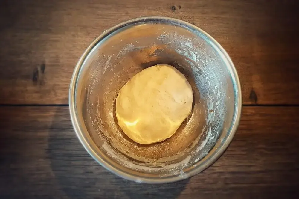 Der Vorteig vor dem Gehen