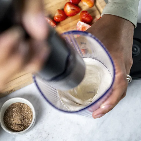 Detailaufnahme des Schneebesen-Aufsatzes für das ZWILLING Stabmixer Set