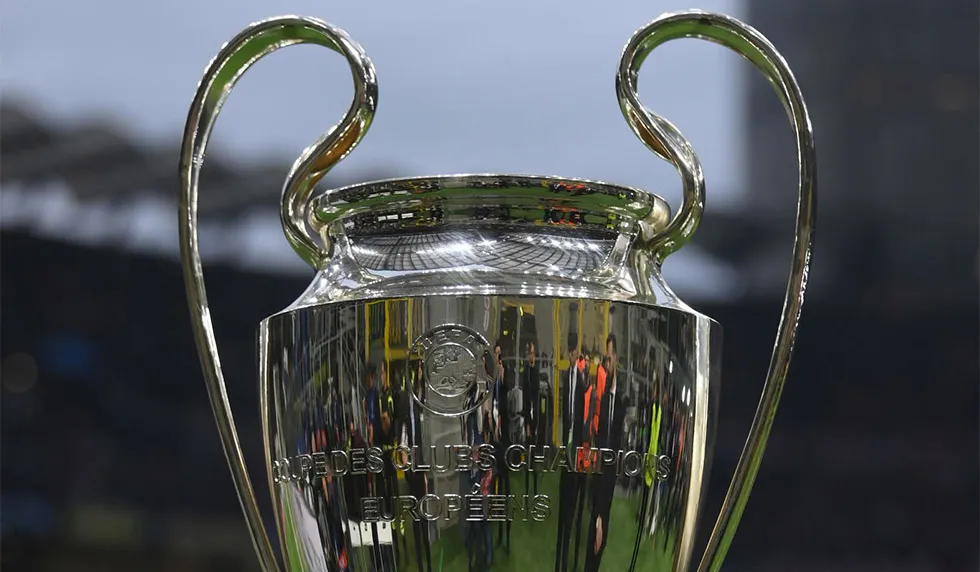Die begehrte Champions League Trophäe