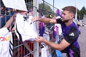 Die Deutsche Fußball-Nationalmannschaft zu Gast im Düsseldorfer Paul-Janes-Stadion.