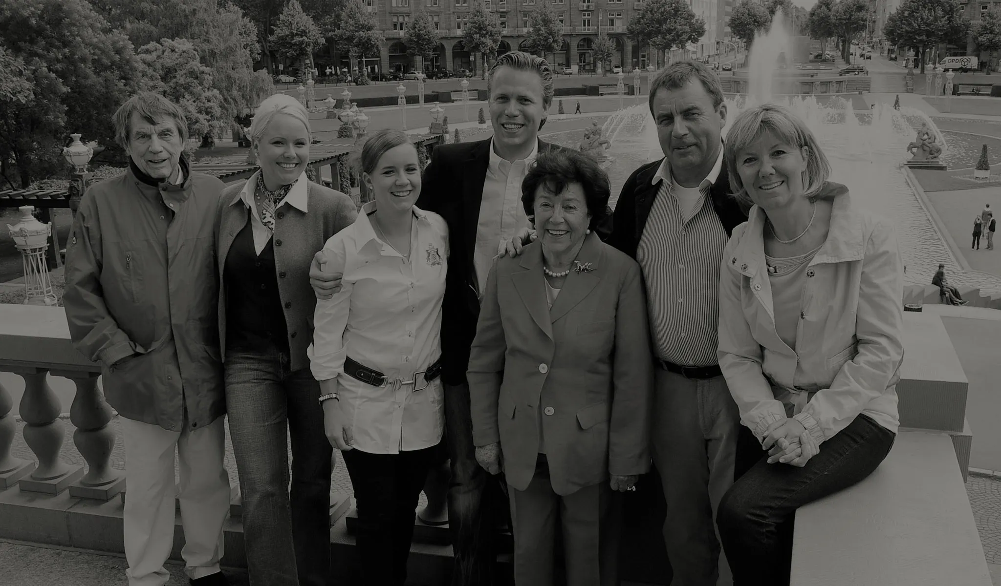Die historische Fassade der Grimminger Bäckerei in Mannheim, gegründet 1911