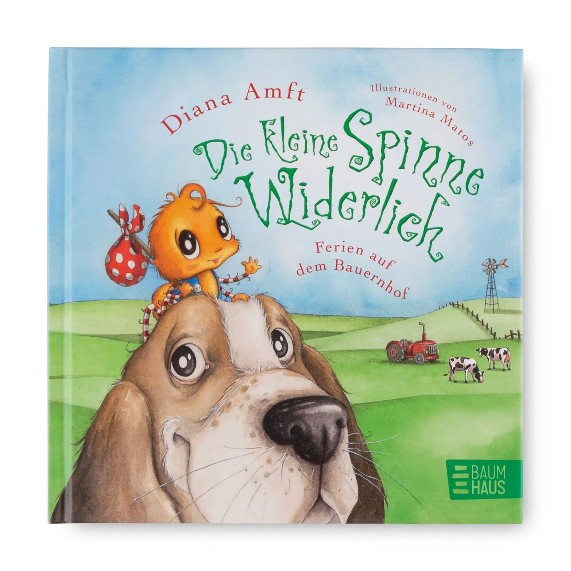 Die kleine Spinne Widerlich macht Ferien auf dem Bauernhof