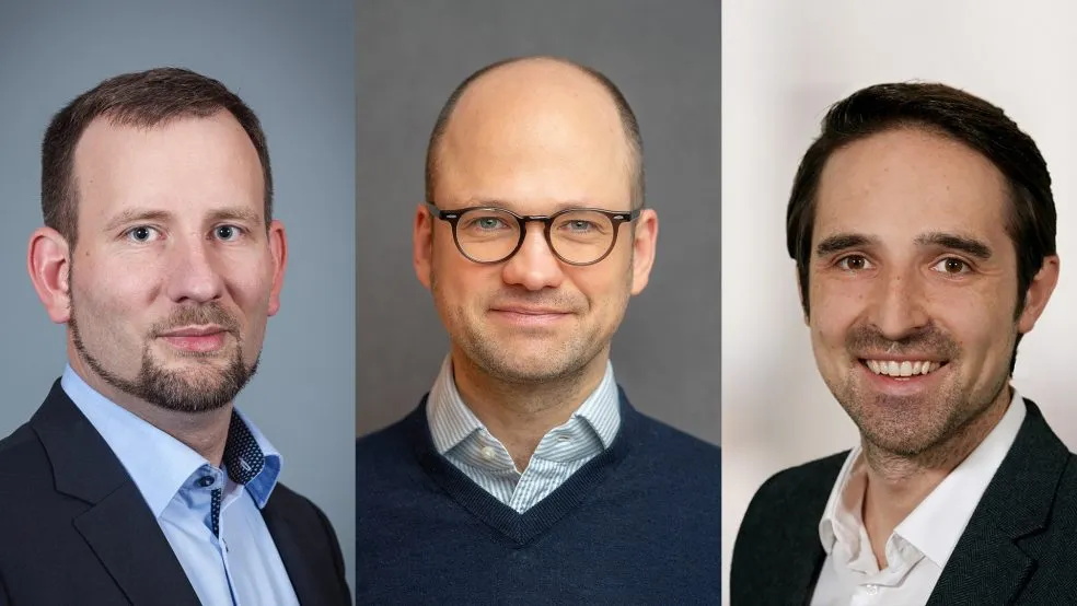 Die neue Geschäftsführung der finanzen.net Group ab dem 1. April (v.l.n.r.): Lars Merle, Maximilian von Richthofen und Lennart Libercka