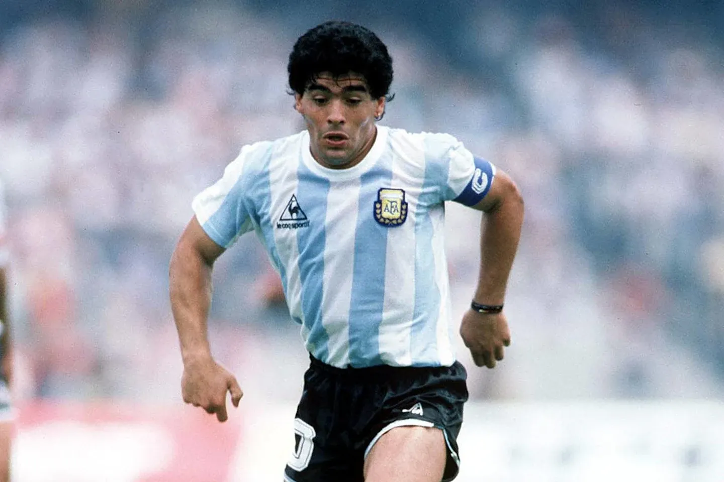 Diego Maradona im Jahr 1986.