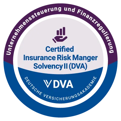 Digitales Open Badge für den Certified Insurance Risk Manager Solvency II