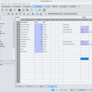 Du kannst deine Konstruktion mit Werten in einer Tabelle verknüpfen. In der Tabelle kannst du auch Berechnungen einfügen und Stücklisten generieren lassen.