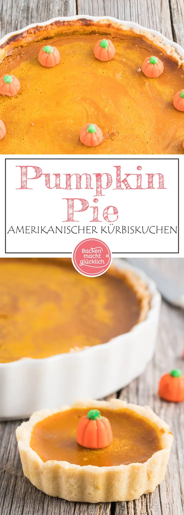 Ein appetitlicher Pumpkin Pie, saftig und cremig