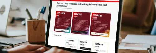 Ein Bild, das die Preisübersichtsseite für Abonnements zeigt