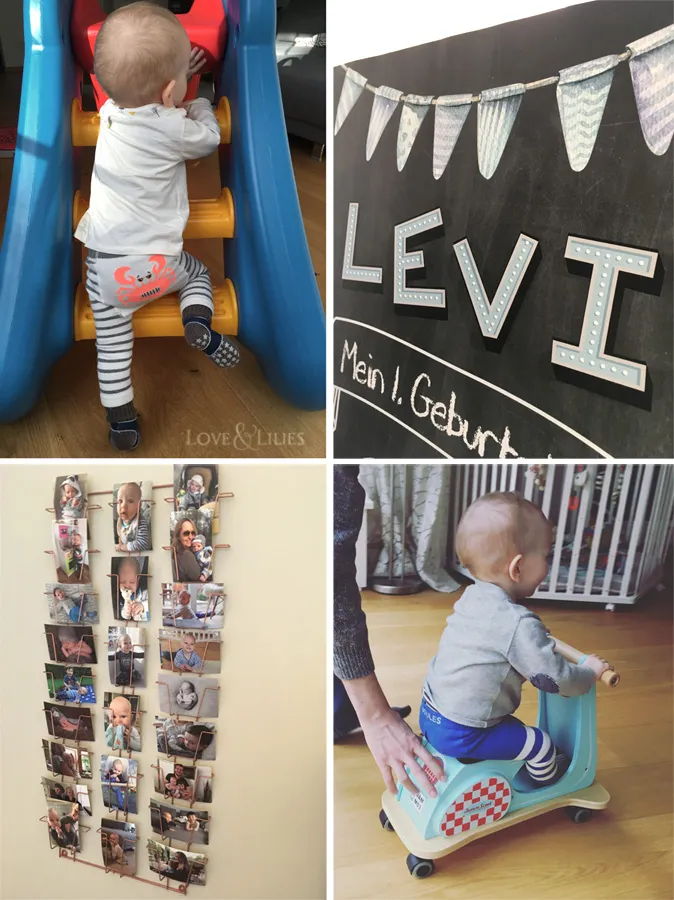 Ein Chalkboard zum 1. Geburtstag, Geschenkideen und Dekoideen zum Kindergeburtstag.